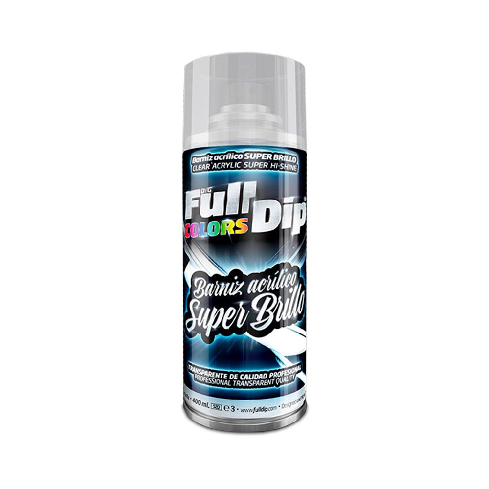 Barniz Acrílico Spray SUPER BRILLO - FullCarX FullDip