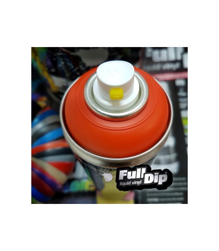 Spray Vinilo Líquido Full Dip Naranja Mate FLD009 400 ML
