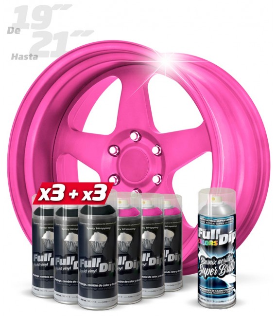 Pack ROSA CANDY +19'' BRILLO