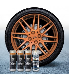 Pack 3 Sprays de 400ml Color BRONCE METALIZADO + 1 Spray BRILLO